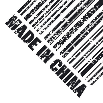 插畫(huà)單孤立中國(guó)的偶像