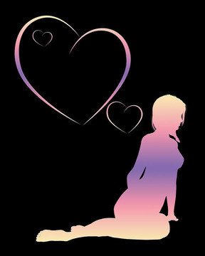 Valentine Woman和心臟切斷