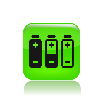 單個(gè)電池圖標(biāo)的說明