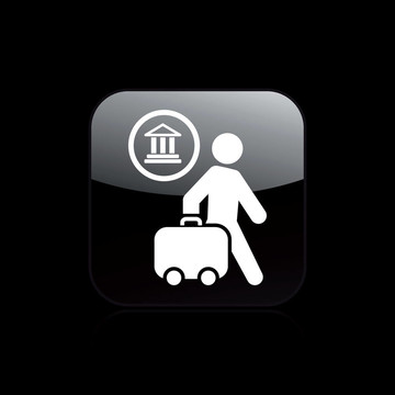 單個旅行圖標的說明