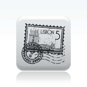 說明單孤立Lisbon圖標(biāo)