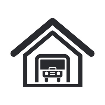 說明單個(gè)孤立停車圖標(biāo)