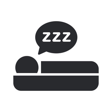 單個睡眠圖標的說明