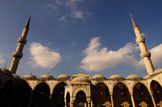 Sultan Ahmed Mosque在伊斯坦布爾；