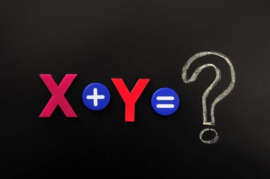 X和Y的數(shù)學(xué)公式