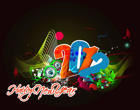 新年2012海報