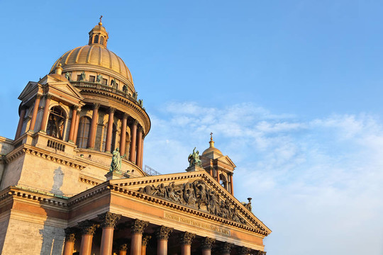 圣彼得堡；Isaac s Cathedral