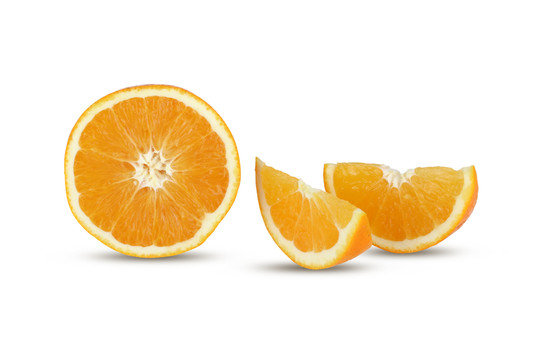 橙子切面
