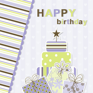 模板生日賀卡