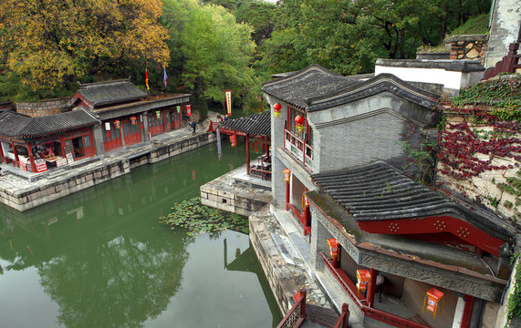 秋天頤和園