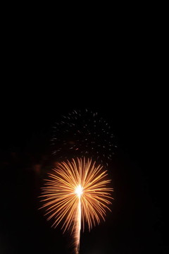 夜空中的煙花