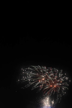 夜空中的煙花