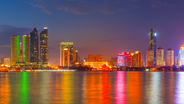 青島風光夜景
