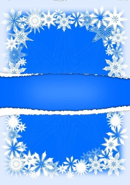 雪花賀卡