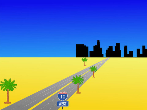 洛杉磯和10號州際公路