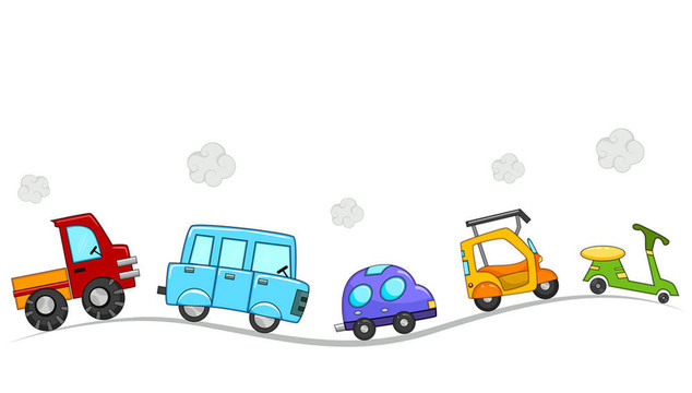 卡通車
