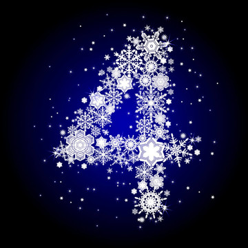 字母雪4