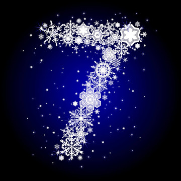 字母雪7