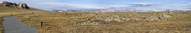 tundr TRAIL在落基山脈