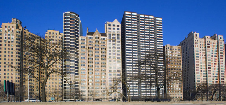 芝加哥湖濱大道建筑