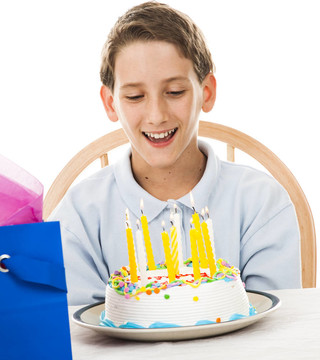 過(guò)生日的男孩