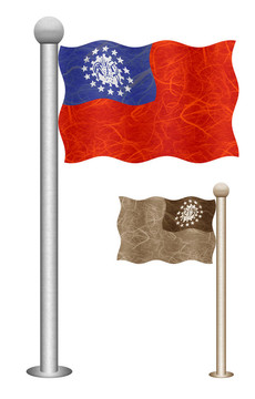 標志的再生紙