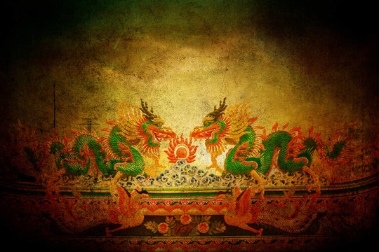 龍?jiān)谥腥A寺
