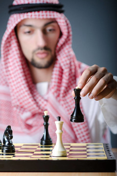 棋手玩他的游戲
