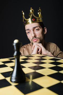 棋手玩他的游戲