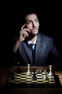 棋手玩他的游戲