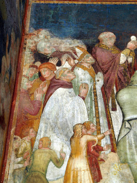 內(nèi)部的大教堂（大教堂）。Orvieto；翁布里亞大區(qū)