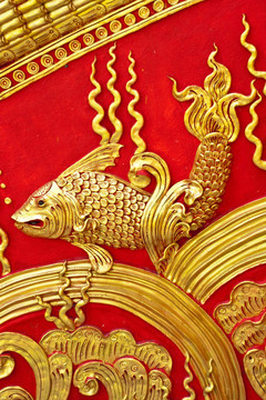 墻上的原生泰式黃金粉刷的設(shè)計(jì)