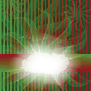 紅綠相間卡片