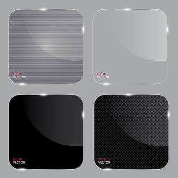 現(xiàn)實(shí)玻璃鏡架。插畫(huà)。
