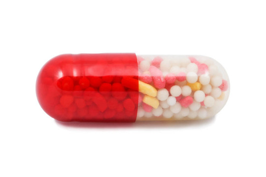紅、白膠囊分離