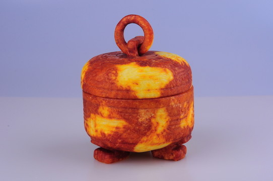 唐代玉器 南北朝玉器 蓋盒