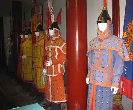 清朝八旗軍服復(fù)制品