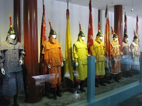 沈陽故宮八旗軍服