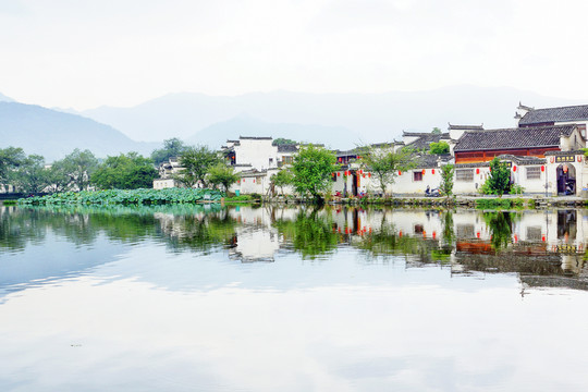 宏村南湖風(fēng)光