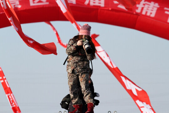 攝影師 人 相機(jī) 女人