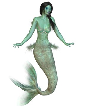 綠色美人魚