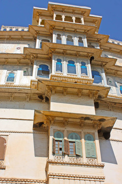 Rajasran烏代布爾市在宮殿；