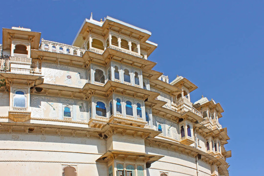 Rajasran烏代布爾市在宮殿；