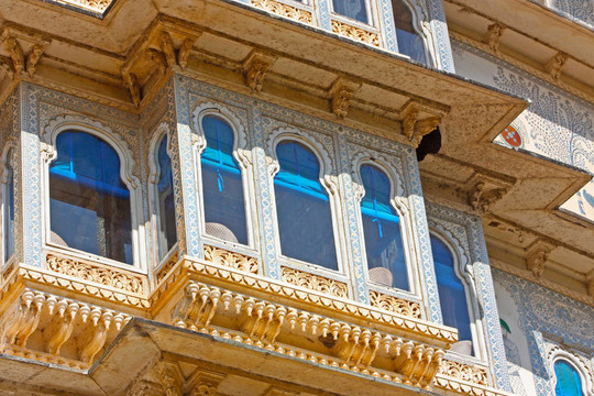 Rajasran烏代布爾市在宮殿；