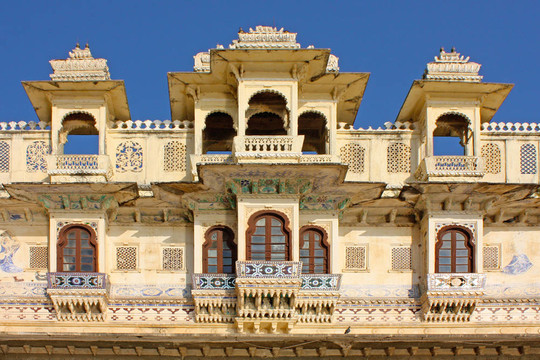 Rajasran烏代布爾市在宮殿；