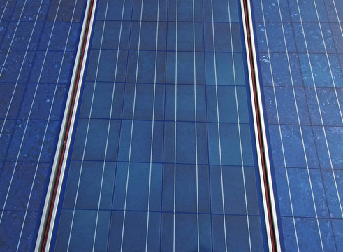 太陽能電池板的紋理