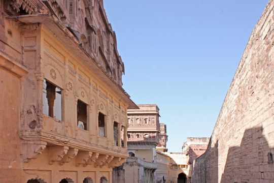 梅和拉加堡；jodhpur；rajastha
