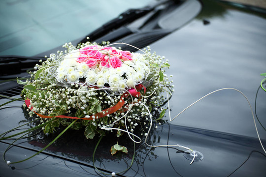 婚禮慶典用的優(yōu)雅汽車