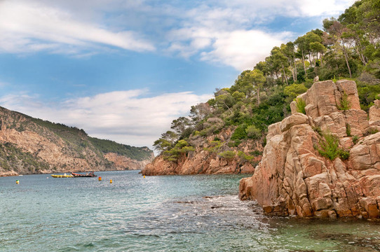石灘鎮(zhèn)西班牙；Begur；