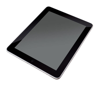 空白的我的新iPad